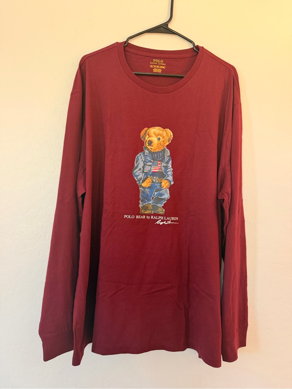 Polo Ralph Lauren long-sleeve T-shirt size XXL